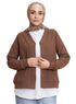 Brown RD-Button Sweater